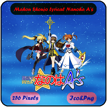 Wallpaper Mahou Shoujo Lyrical Nanoha A S Anime Icon By Mizar86 On Deviantart For Android