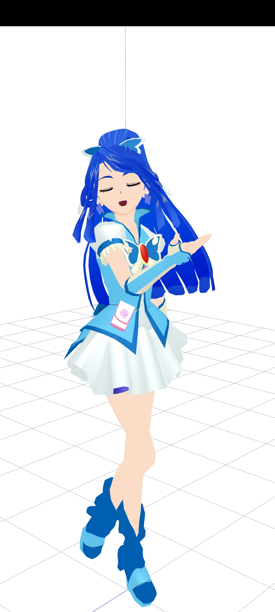 MMD Cure Aqua Download + DL by wagdodat321 on DeviantArt