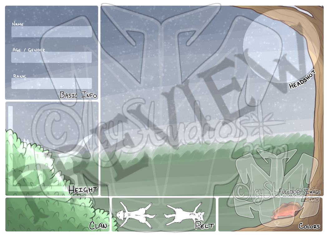 [F2U] Warrior Cat Ref Sheet by lcyStudios on DeviantArt