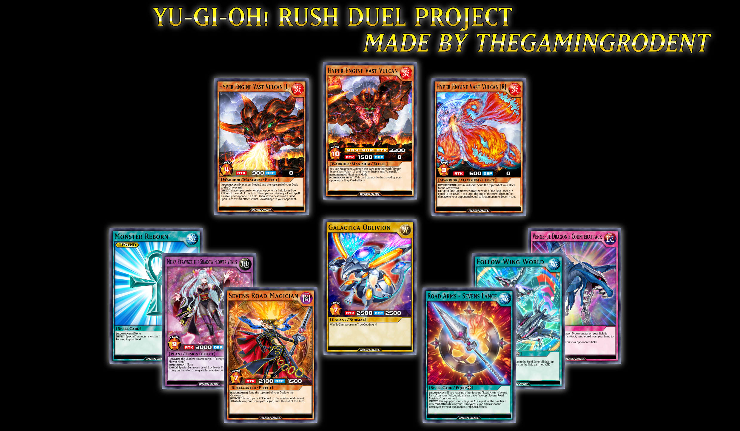 Yu-GI-Oh! RUSH DUEL Project by SuperShadiw1010 on DeviantArt