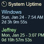 UpTimeUser 1.0