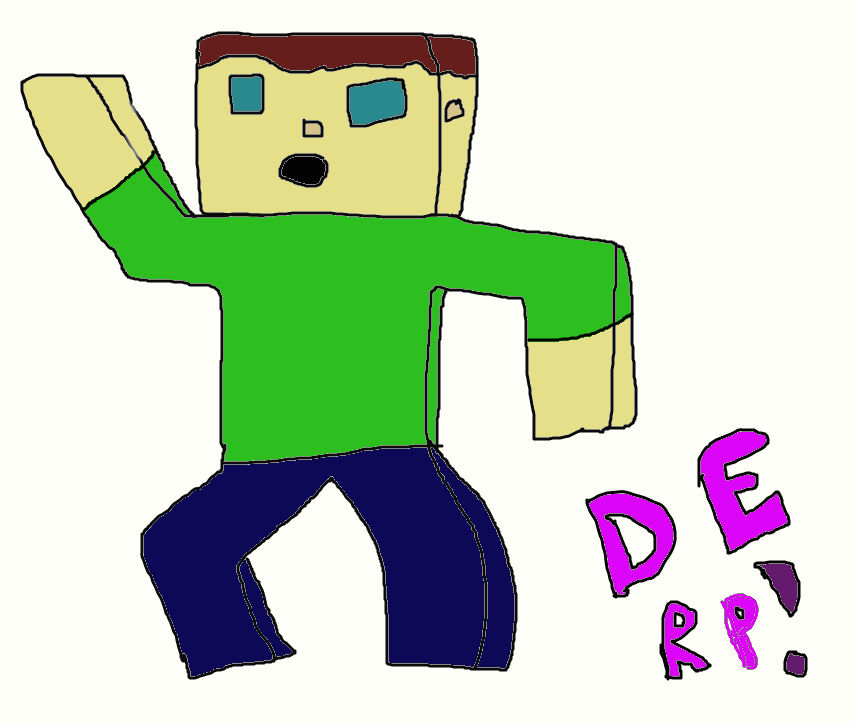 Derpy Minecraft Player! by HUntsensei on DeviantArt