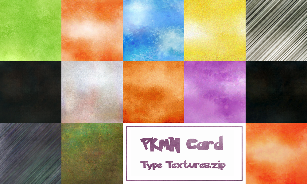 Pokemon Type Textures By Icycatelf On Deviantart