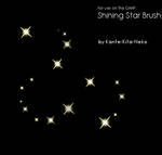 GIMP Shining Stars Brush