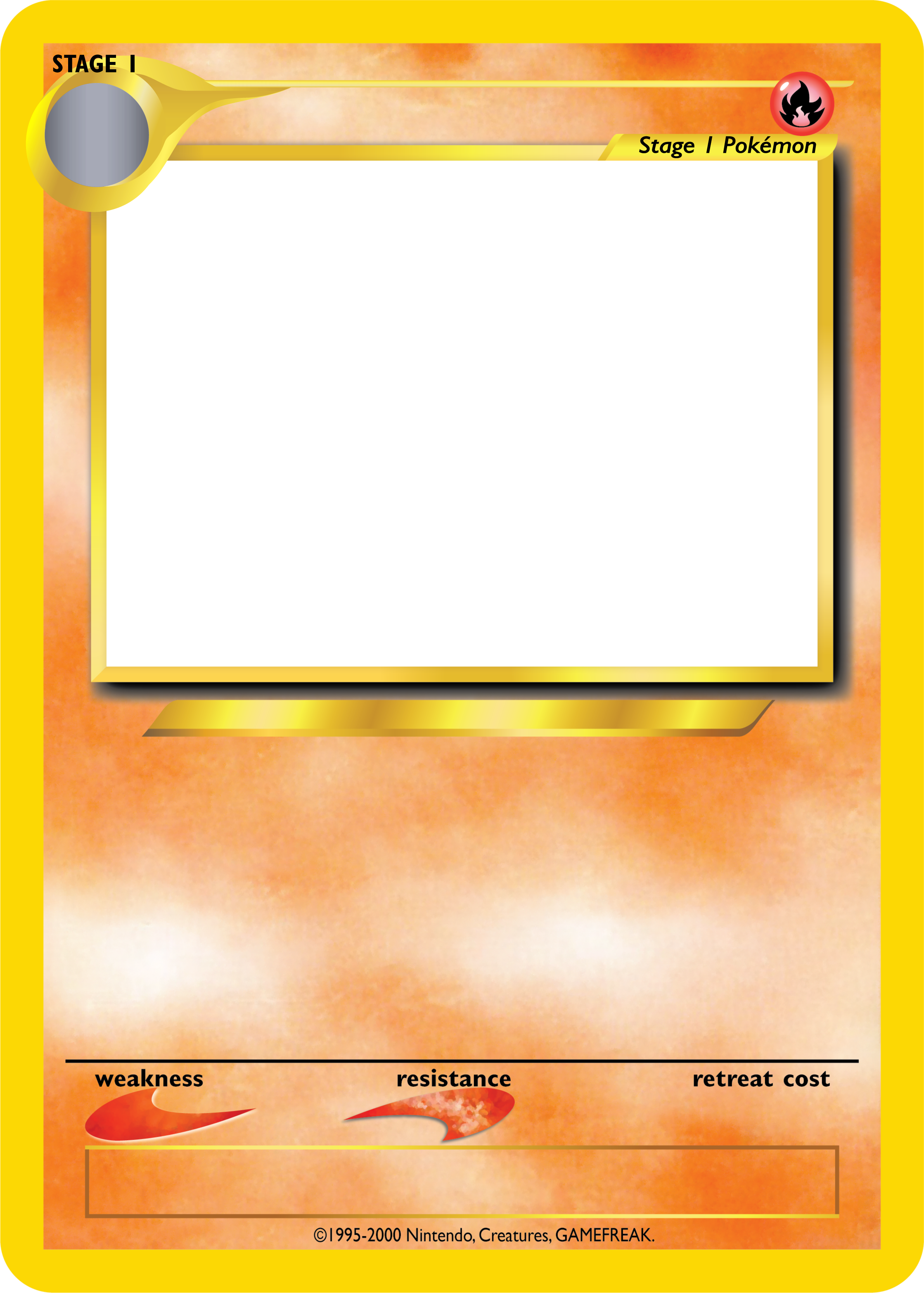 Pokemon Card Template Printable