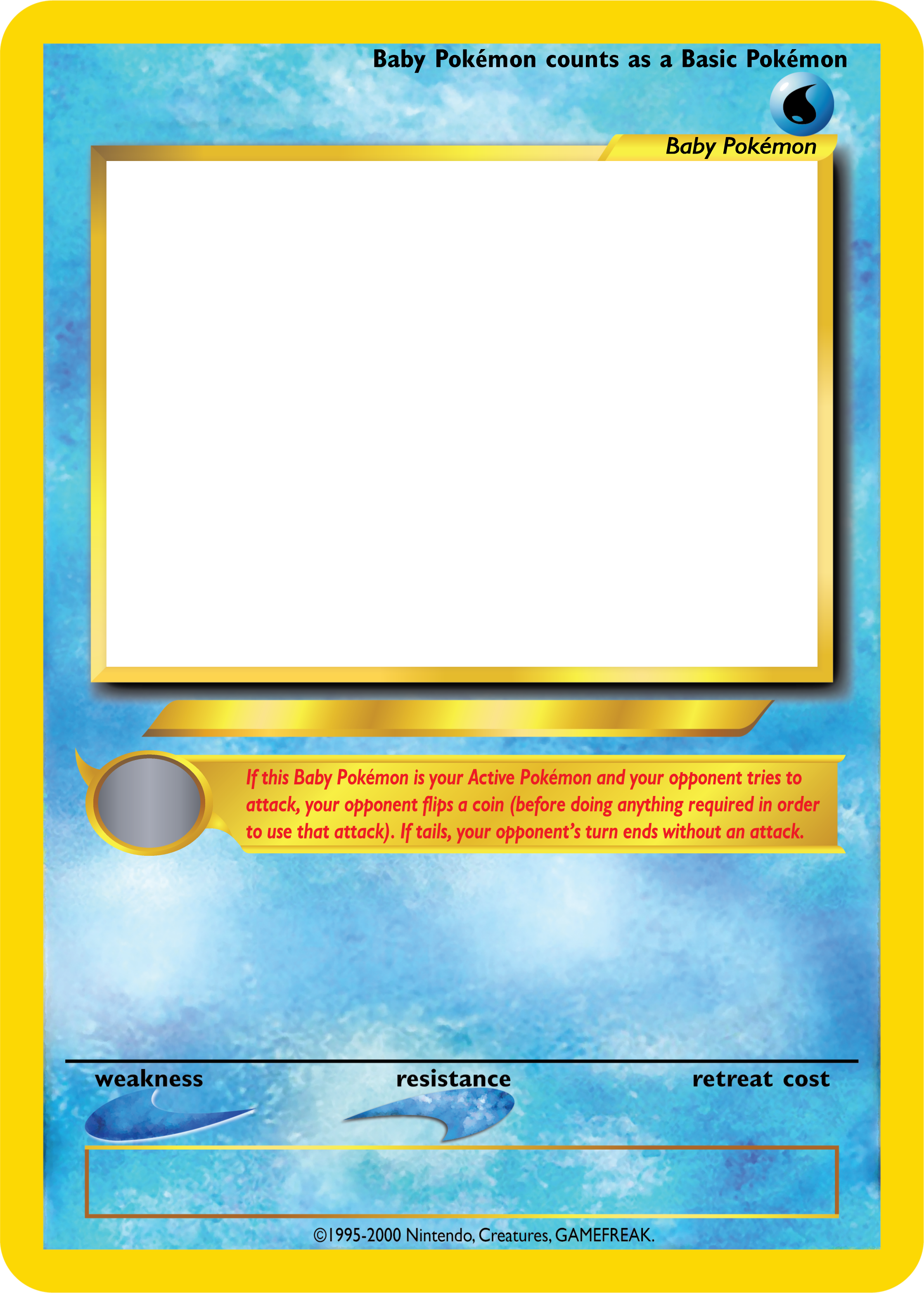 Pokemon Card Template Printable