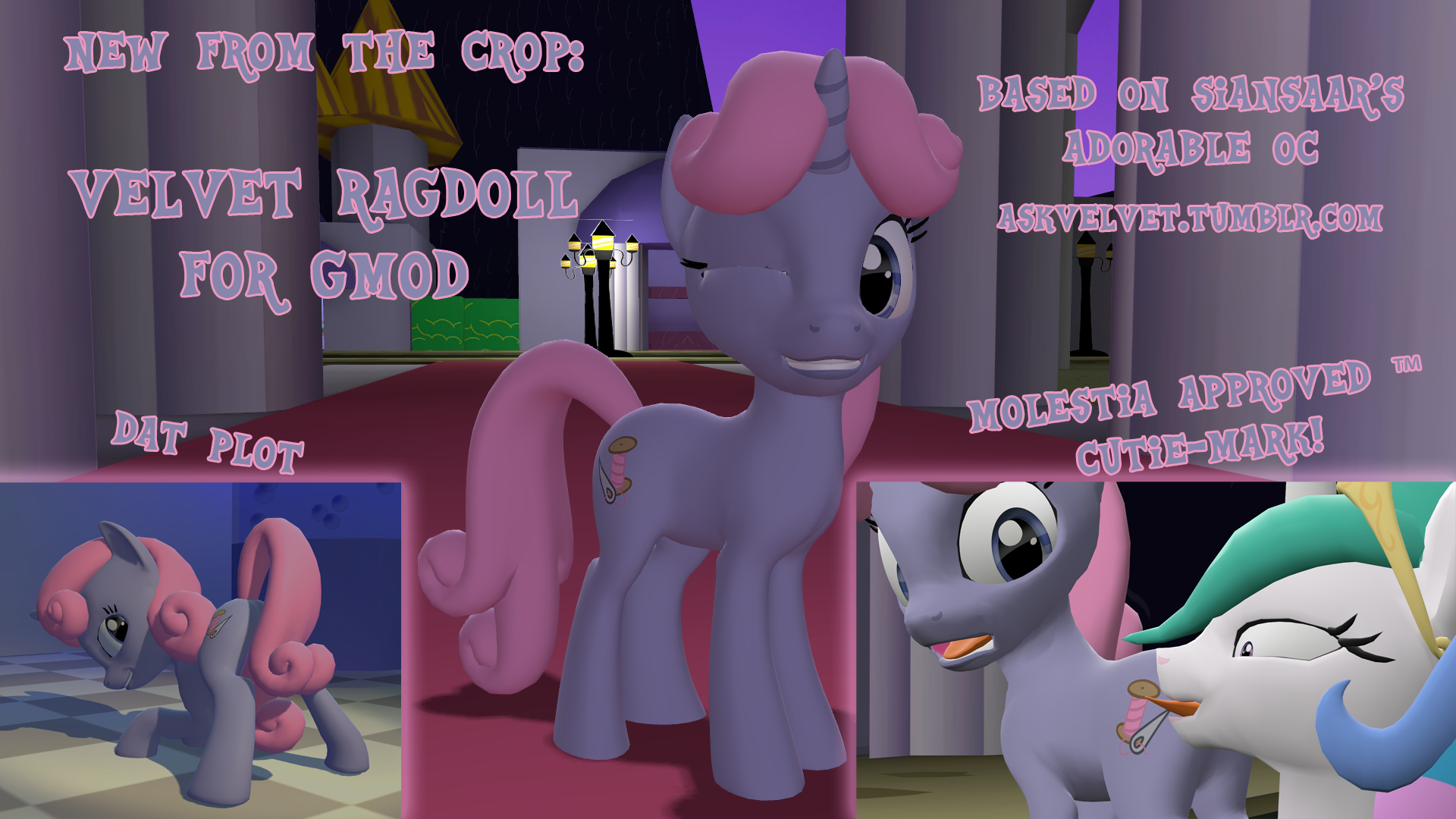 Velvet Gmod ragdoll by beastywizard