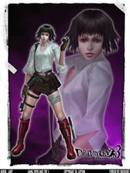 Devil May Cry 3' Lady RAW by lezisell on DeviantArt