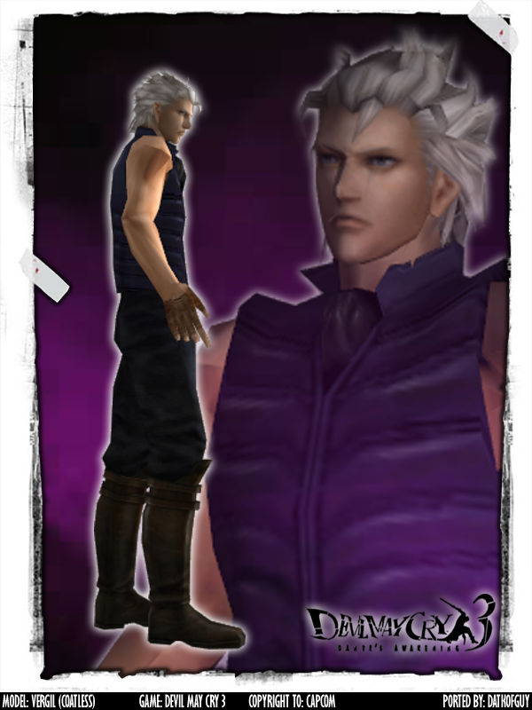 Dmc3 Vergil Coatless By Datkofguy On Deviantart