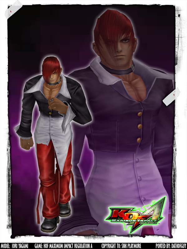 King Of Fighters XV - Iori Yagami by MichiFreddy35 on DeviantArt