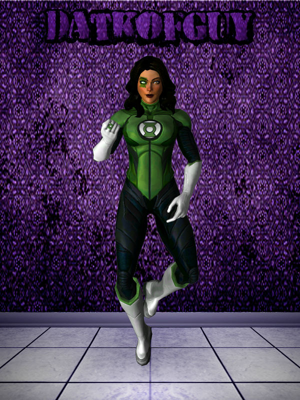 Dc Legends Green Lantern Jessica Cruz By Datkofguy On Deviantart