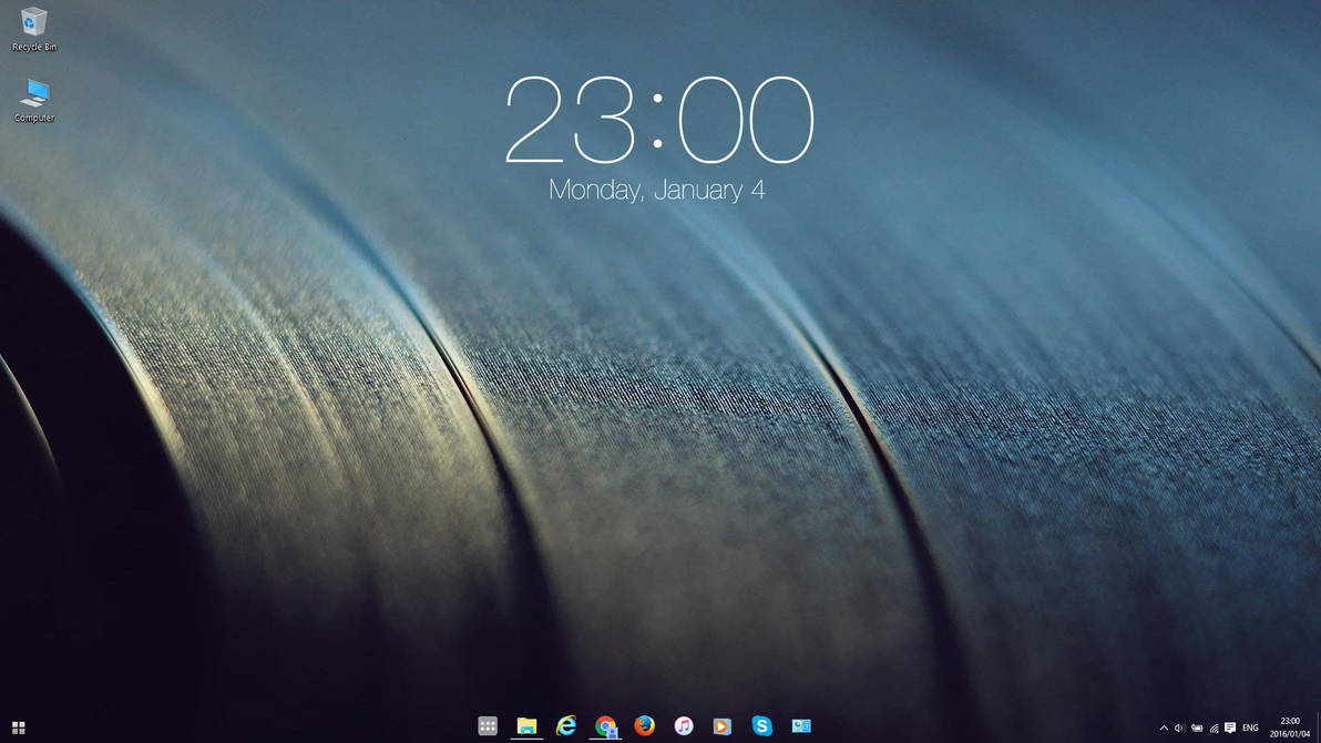 iOS Clock for Rainmeter by Stefanie2983 on DeviantArt