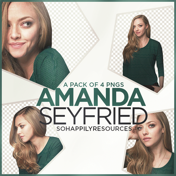 Amanda Seyfried Png Pack 004 By Sohappilyart On Deviantart