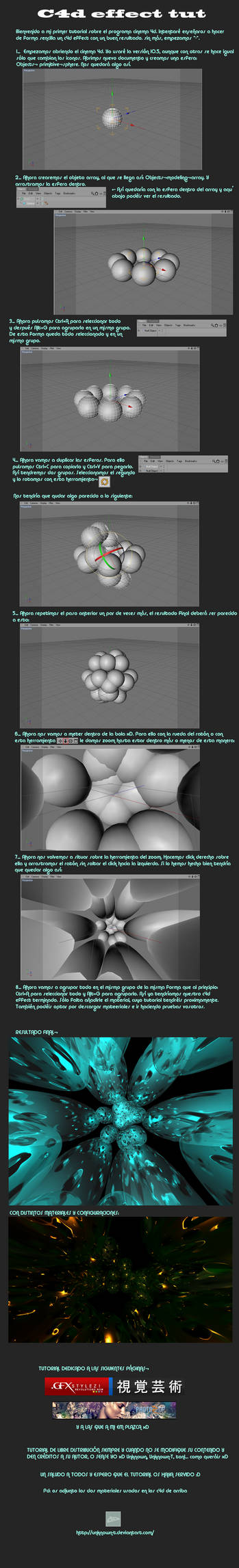 Tutorial C4D effect