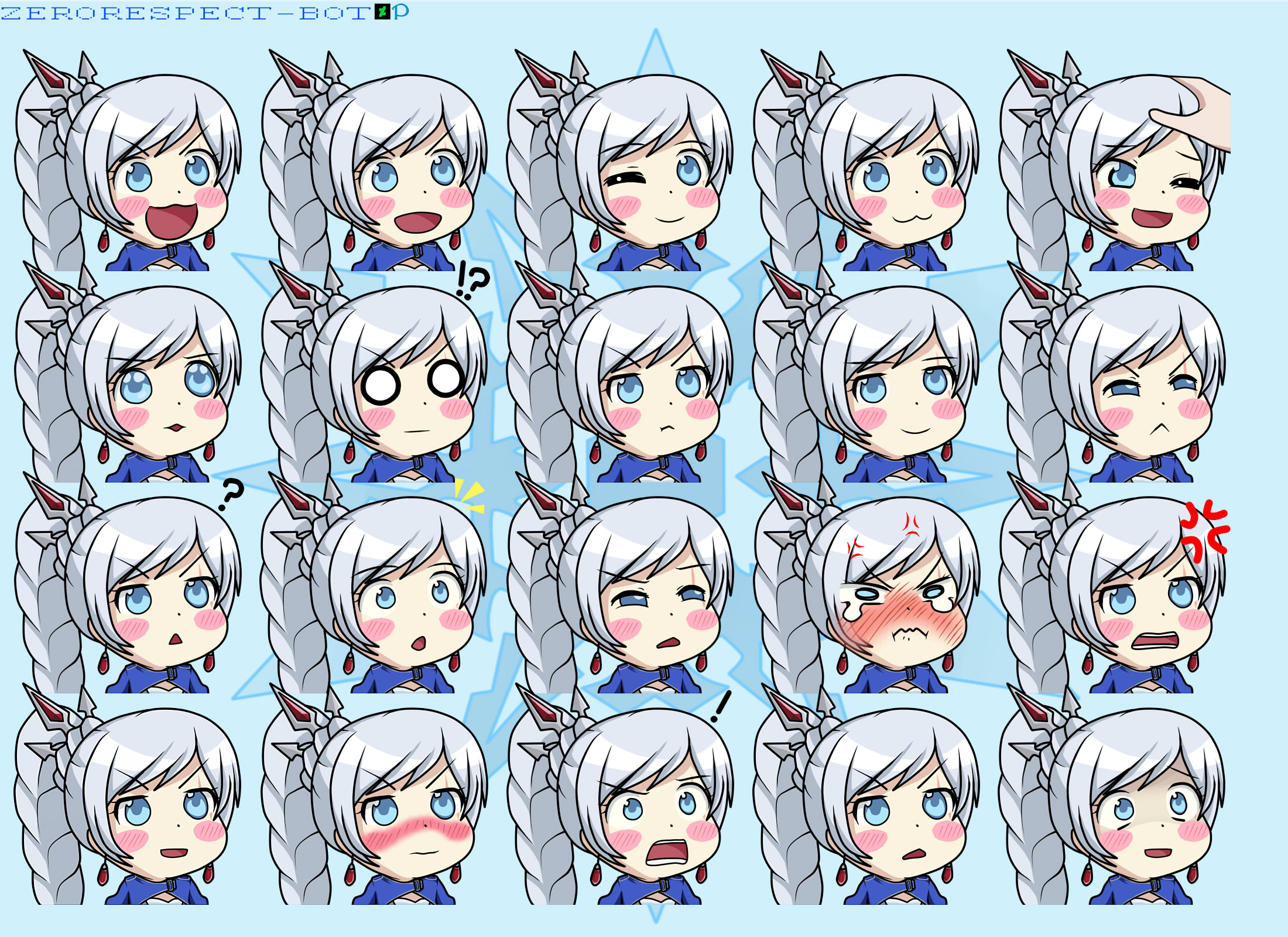 RWBY Weiss Vol7 Ohayou Set by Zephylyne on DeviantArt