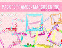 Pack 10 Frames/Marcos en PNG.