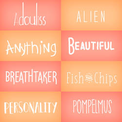 Fonts Pack #04