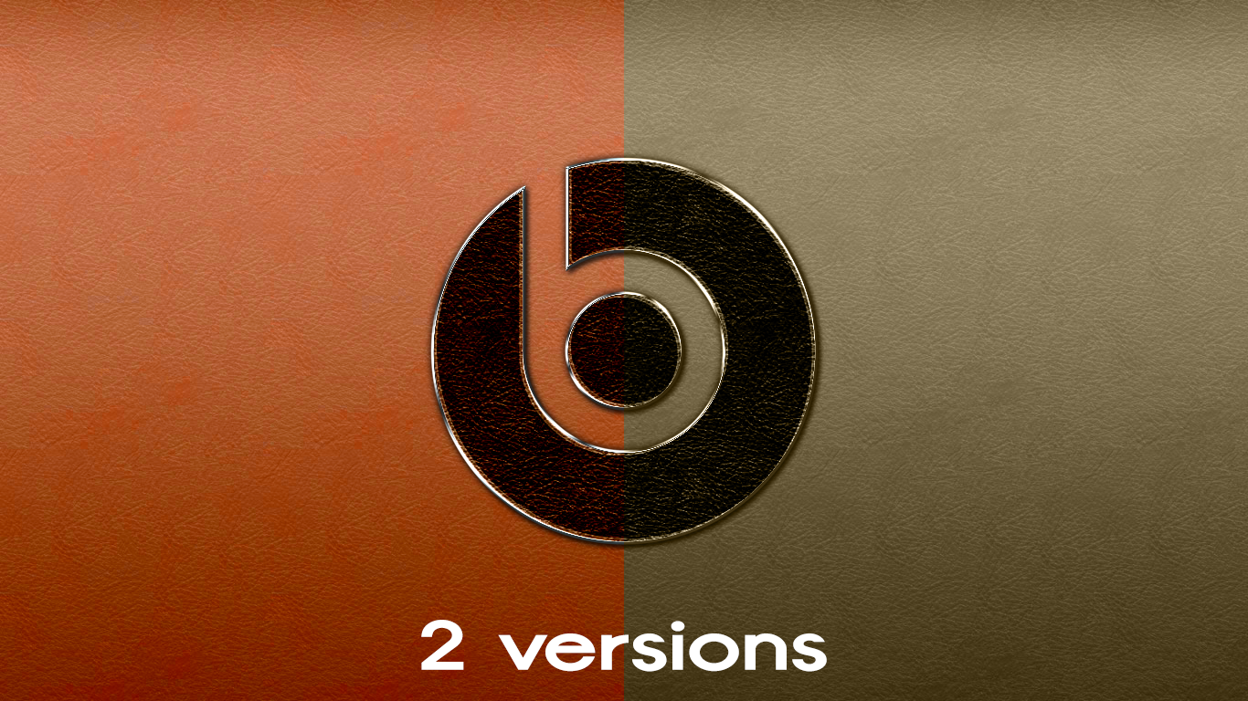 Beats Leather Wallpaper (2 Versions)