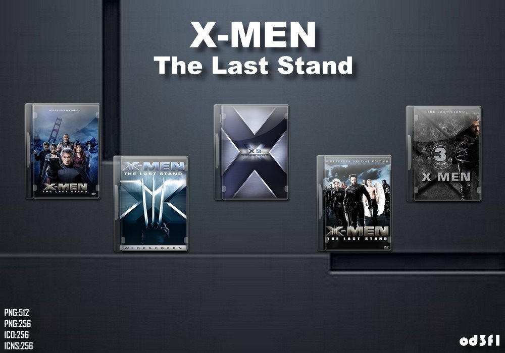 X-Men The Last Stand Main Icon Set by od3f1 on DeviantArt