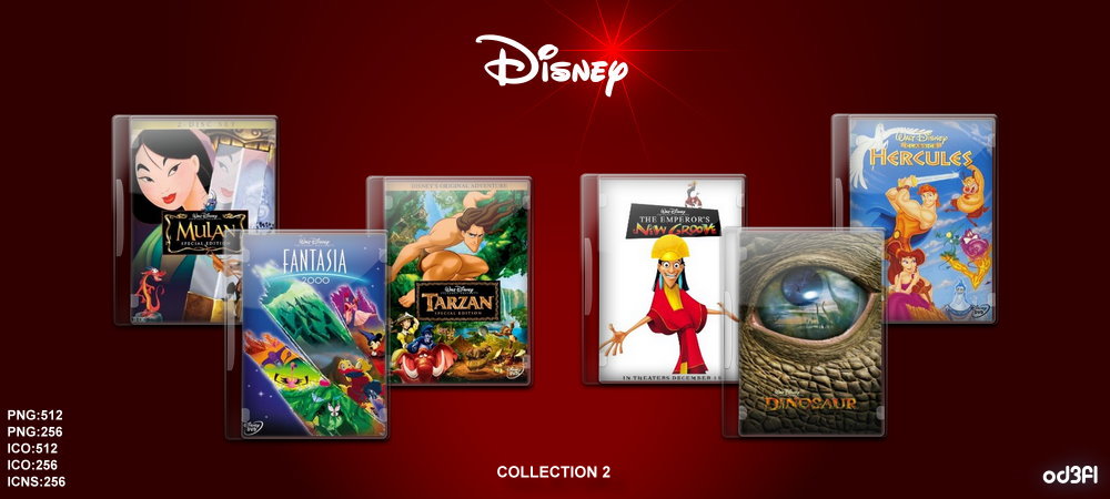 Disney Collection 2 by od3f1 on DeviantArt