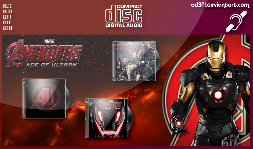 CDs - 2015 - Avengers Age Of Ultron Soundtrack Alb