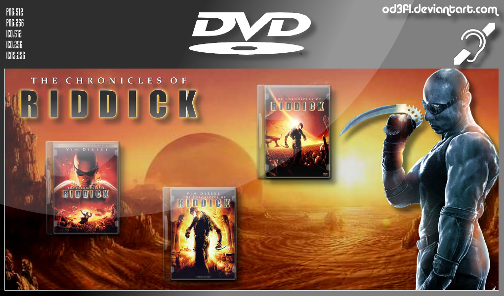 DVD - 2004 - The Chronicles Of Riddick