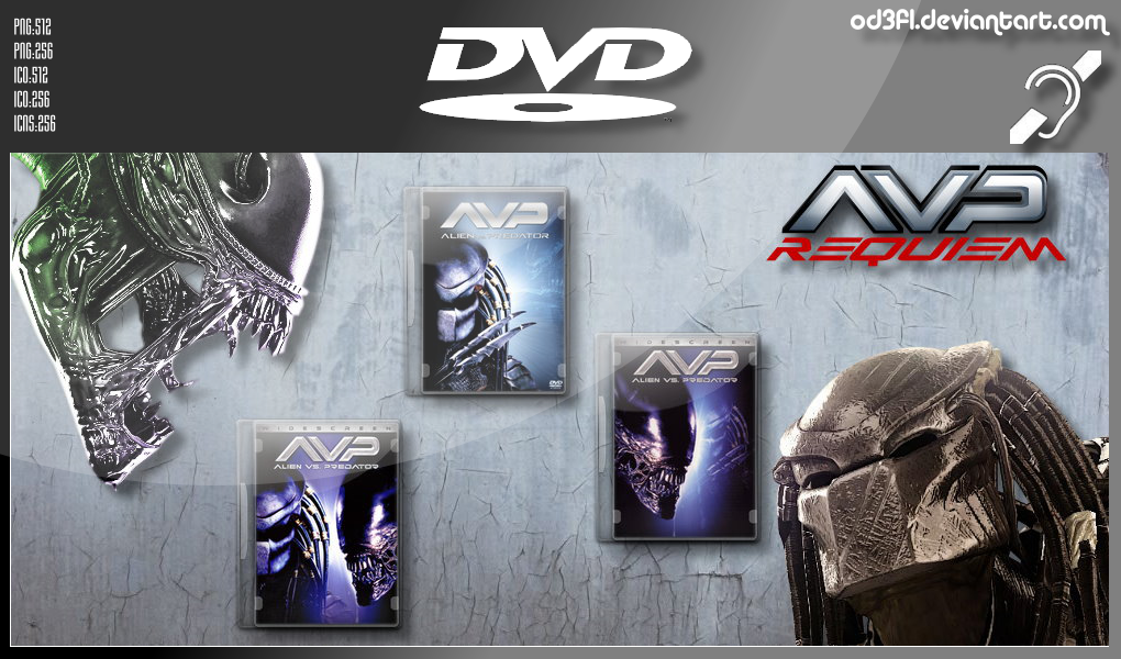 DVD - 2007 - Alien Vs Predator Requiem by od3f1 on DeviantArt