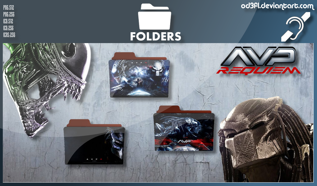 Folders - 2007 - Alien Vs Predator Requiem by od3f1 on DeviantArt