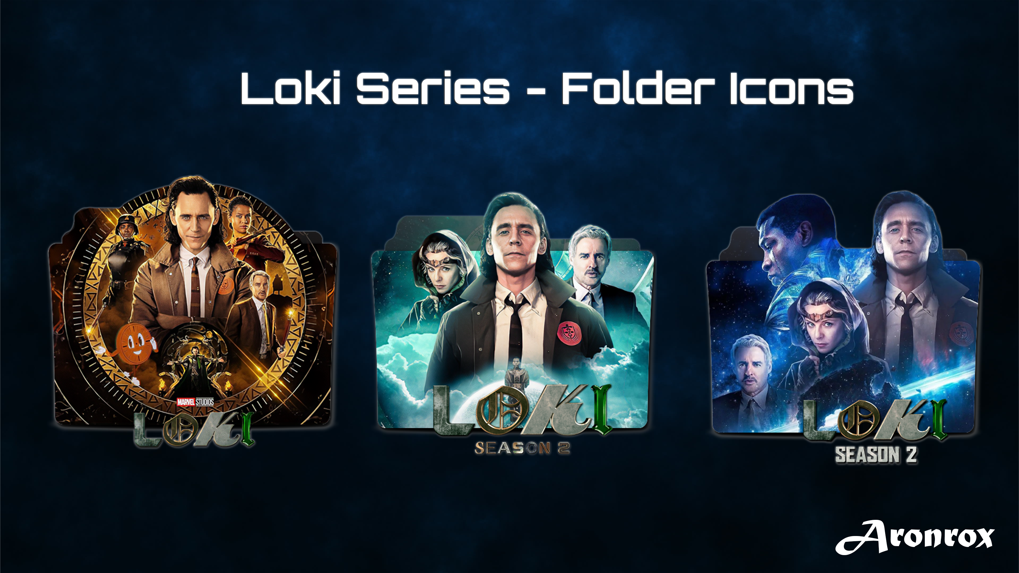 Loki Series Folder icon ( Season 1 and 2) by Aronrox25 on DeviantArt