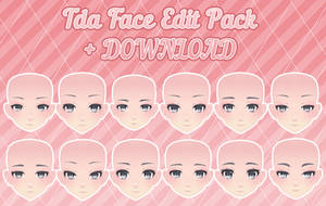 [MMDxF2U] Tda Face Edit Pack [+DL]