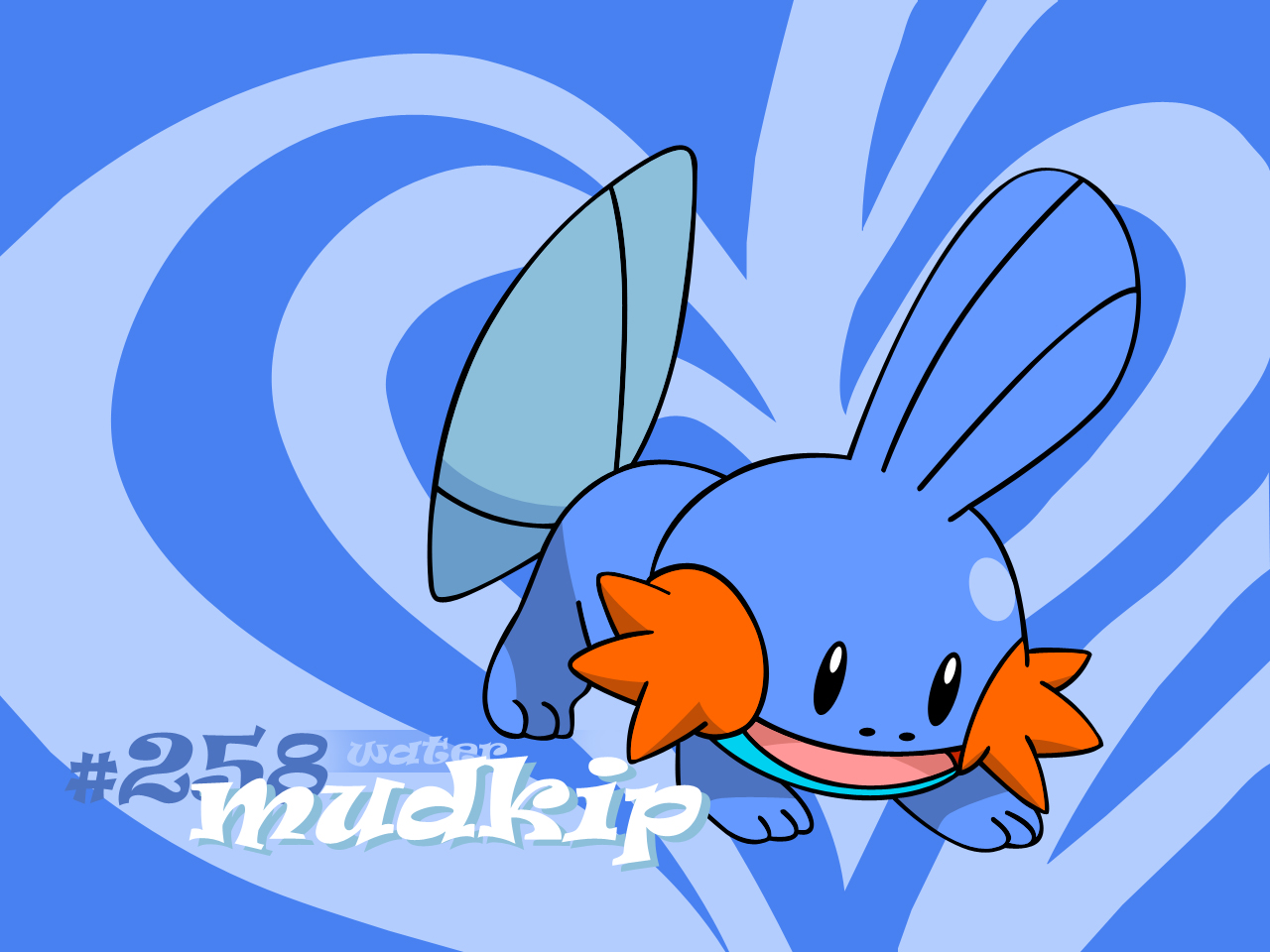 Mudkip Vector Wallpaper