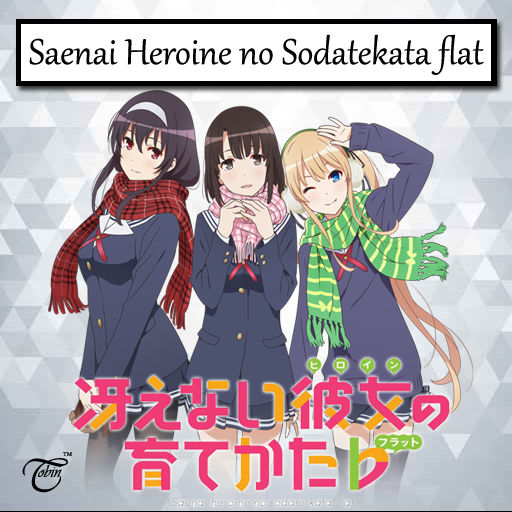 Wallpaper Saenai Heroine No Sodatekata Flat Anime Icon By Tobinami On Desktop Wallpaper