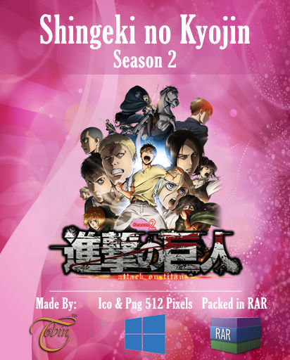 Wallpaper Shingeki No Kyojin Season 2 Anime Icon Folder By Tobinami On Deviantart Free