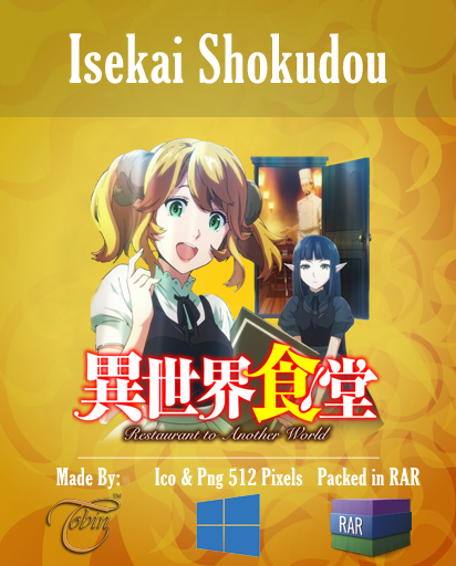 Isekai Shokudou - Anime Icon by rofiano on DeviantArt