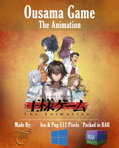Ousama Game The Animation Anime Icon Folder By Tobinami On Deviantart