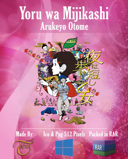 Get Wallpaper Yoru Wa Mijikashi Arukeyo Otome Anime Icon By Tobinami On Deviantart For iPhone Free