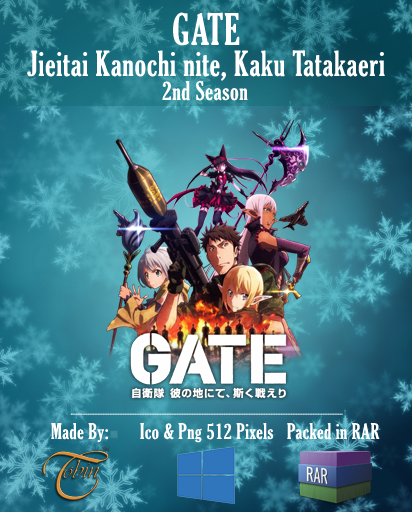 Gate Jieitai Kano Chi nite, Kaku Tatakaeri S2 Icon by Tobinami on DeviantArt