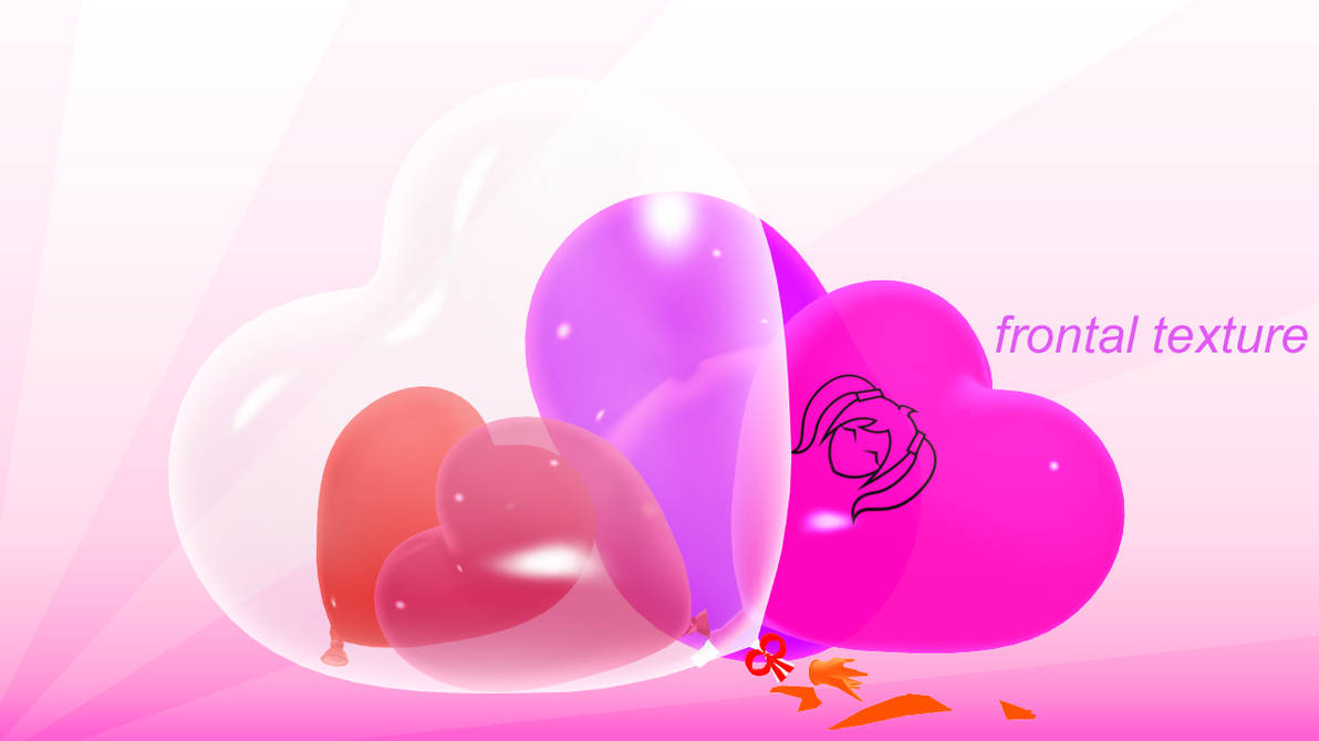 Heart Balloons MMD models (inflatable) by imbapovi on DeviantArt