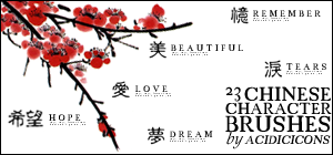 Chinese Character Brushes