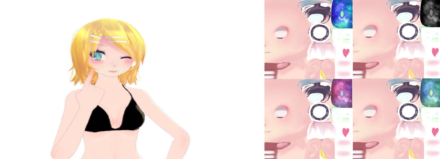Mmd Galaxy Eyes Texture Dl By Toybonniesenpai On Deviantart I actually hand made these! mmd galaxy eyes texture dl by