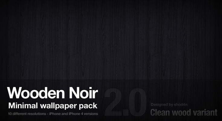 Wooden Noir 2.0 - Clean Wood