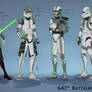 Star Wars OCs 1 - Maru Lyndell and 642nd Battalion