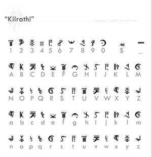 'Kilrathi' font resources