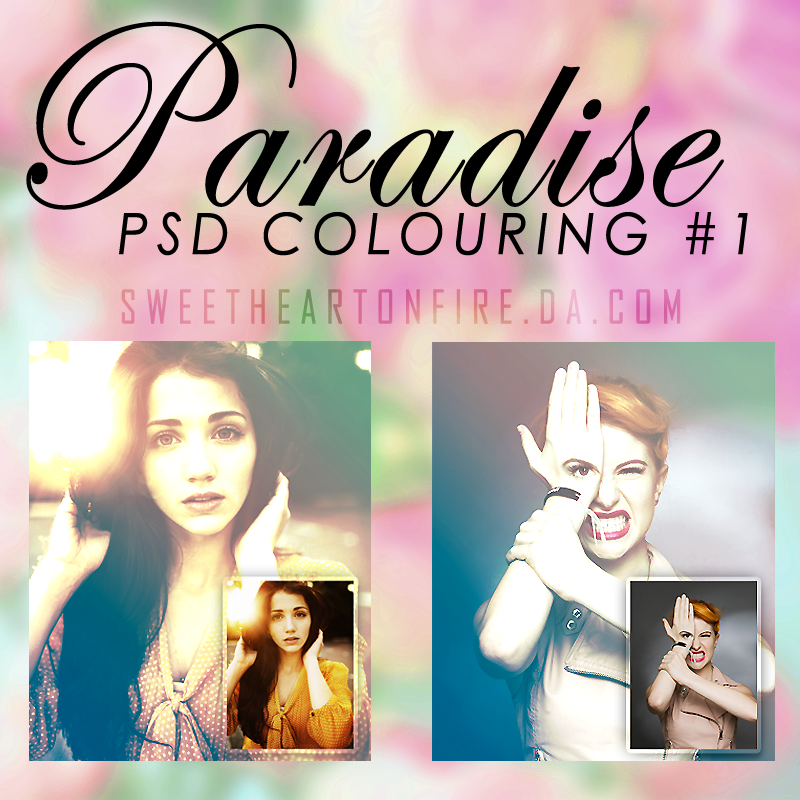 Paradise | PSD Colouring #1