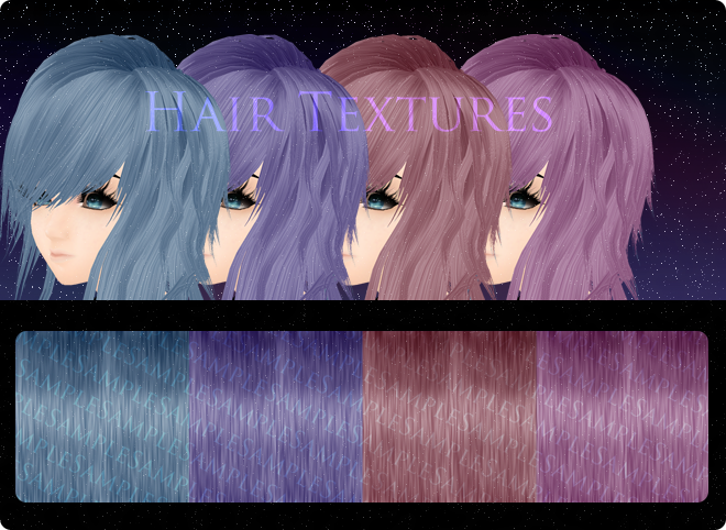 HD IMVU Hair Texture Pack