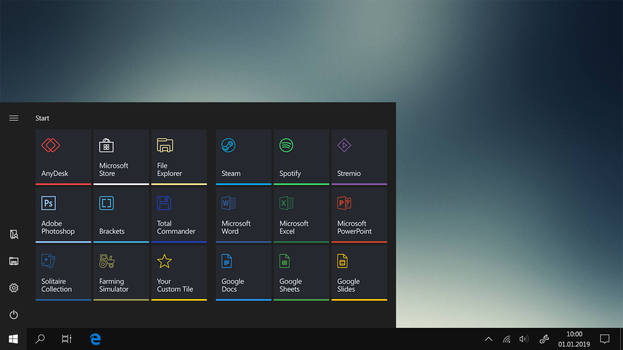 Windows 10 Custom Tiles v1
