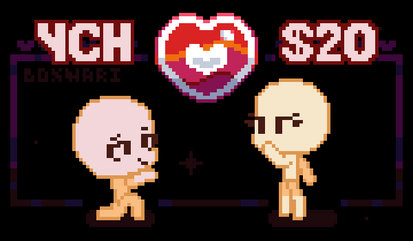 Animation YCH LOVE IS IN THE PIXELS!