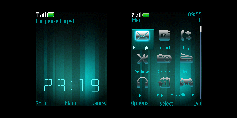 TurquoiseCarpet S40 for nokia