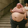 Embaressed fatty waddling VID 