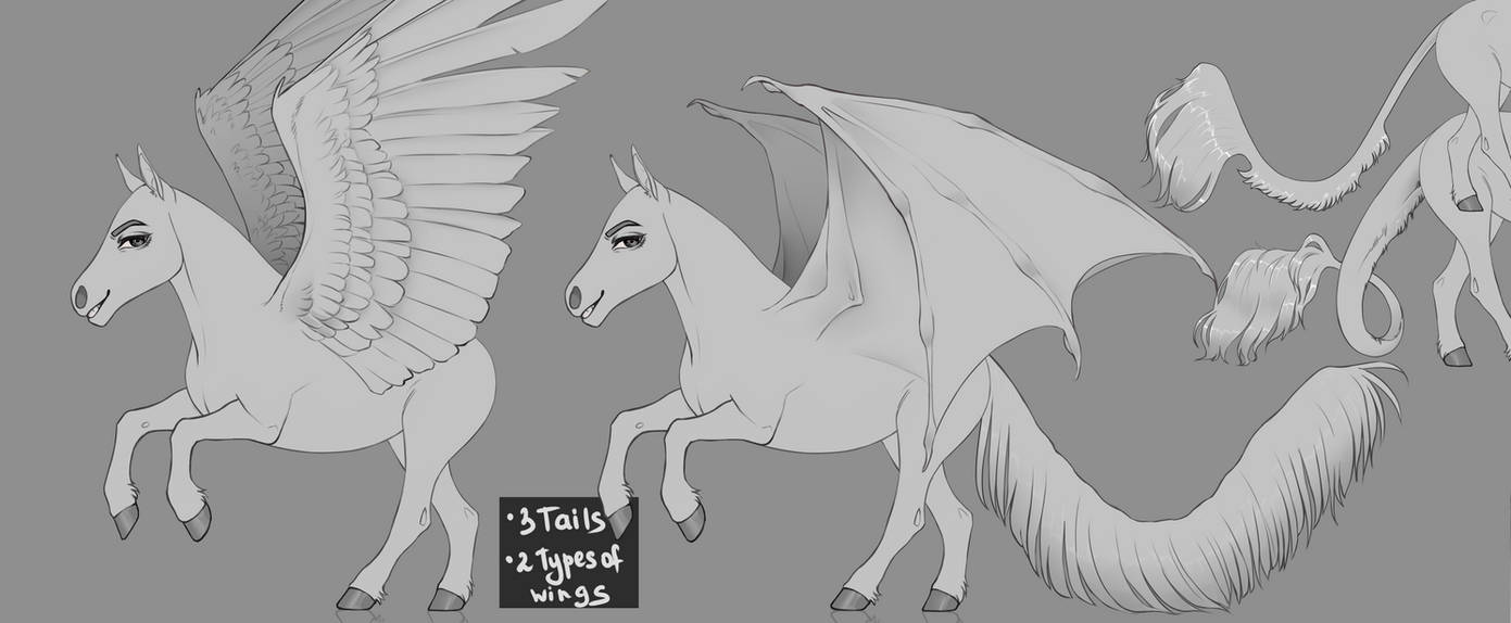 HORSE BASE P2U by Vitia4mo on DeviantArt
